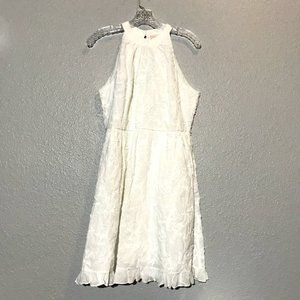 NWT Ted Baker Halter Neck Skater Embroidery Dress